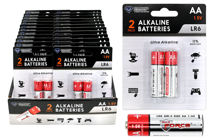 Alkaline Batteries (AA) (2 PK)