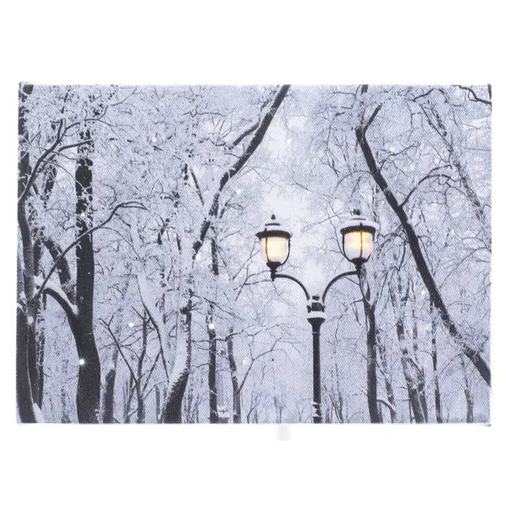 Tt Street Light Wall Art/Tabletop Decor- Lights up!