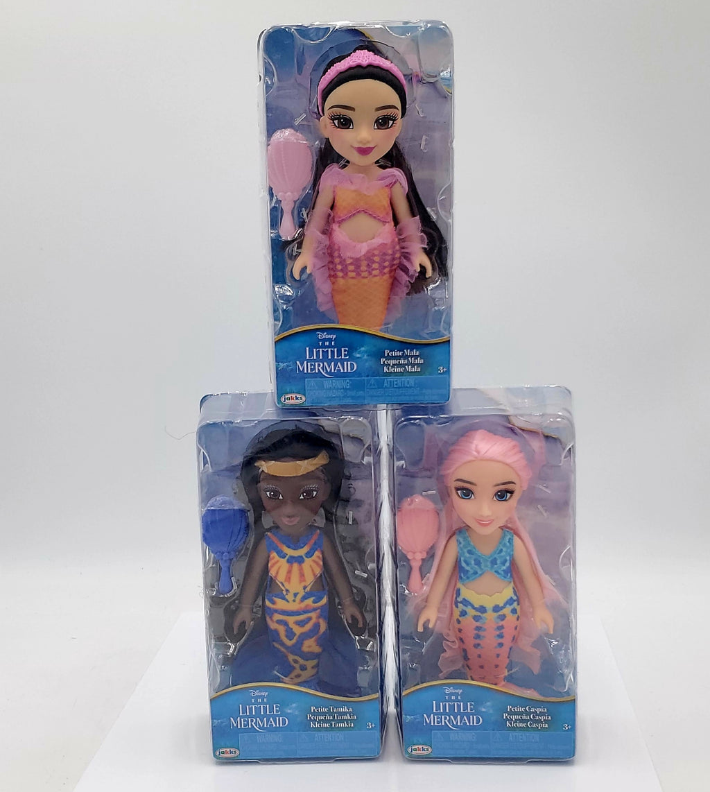 Disney The Little Mermaid 6" Petite Doll with Hair Comb