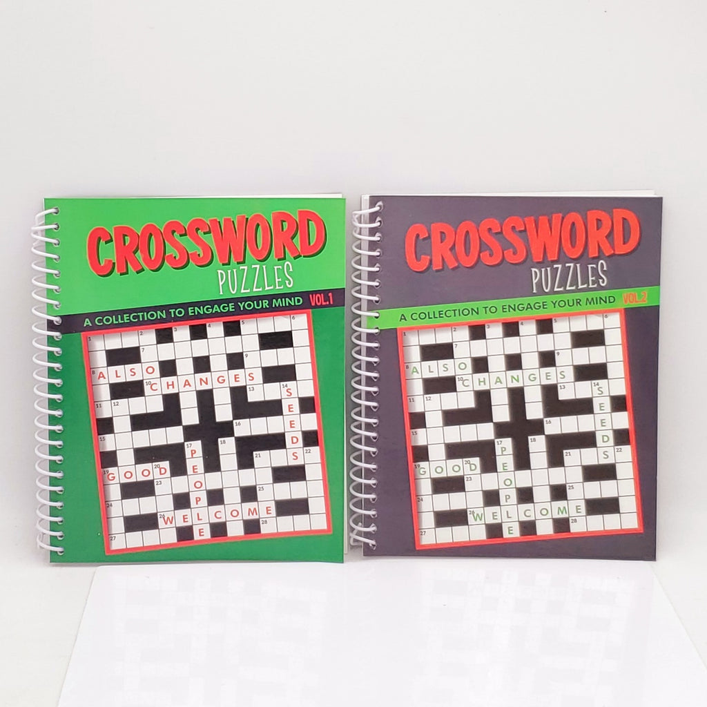 Crossword Spiral Book (80 PG)