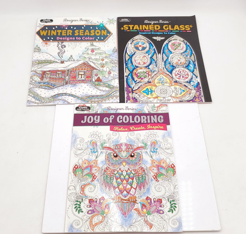 Adult Coloring Book (32 PG) (Winter/Holiday)