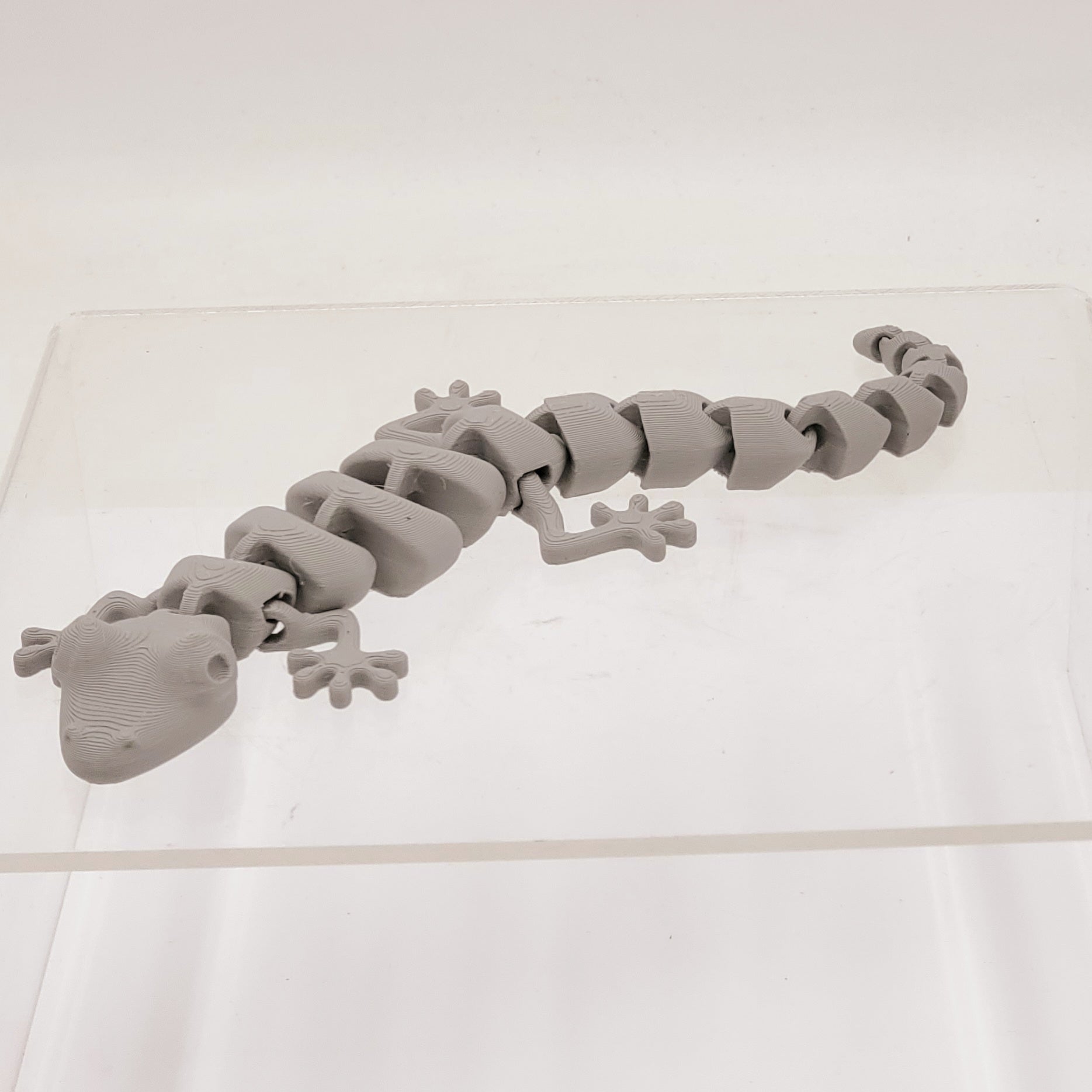 3D Printed Lizard-Grey