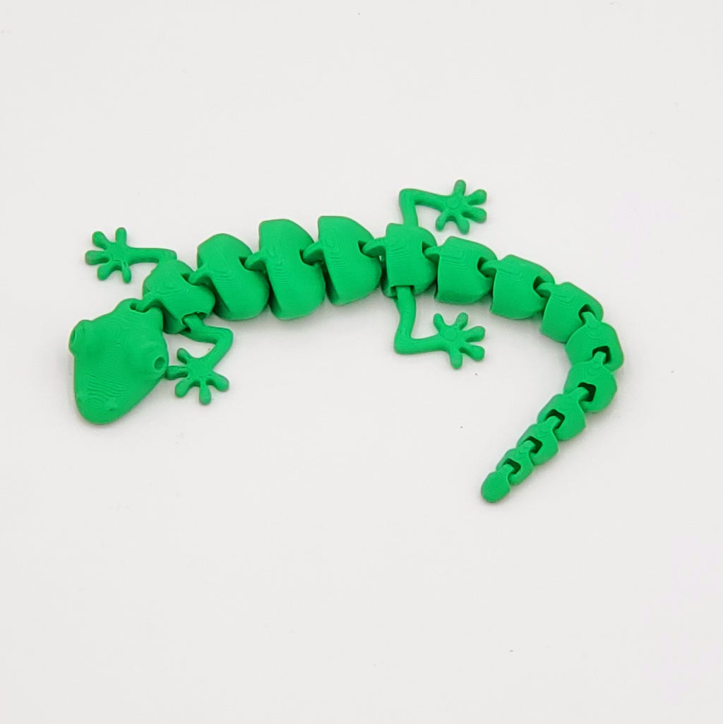 3D Printed Lizard-Green