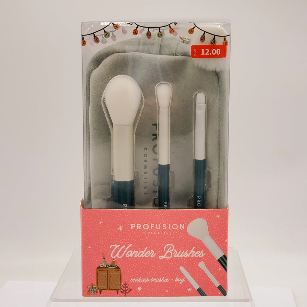 Profusion Merry Moments Wonder Brush + Bag Set