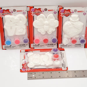 Valentine Paint a Magnet-Plaster Magnet Kit