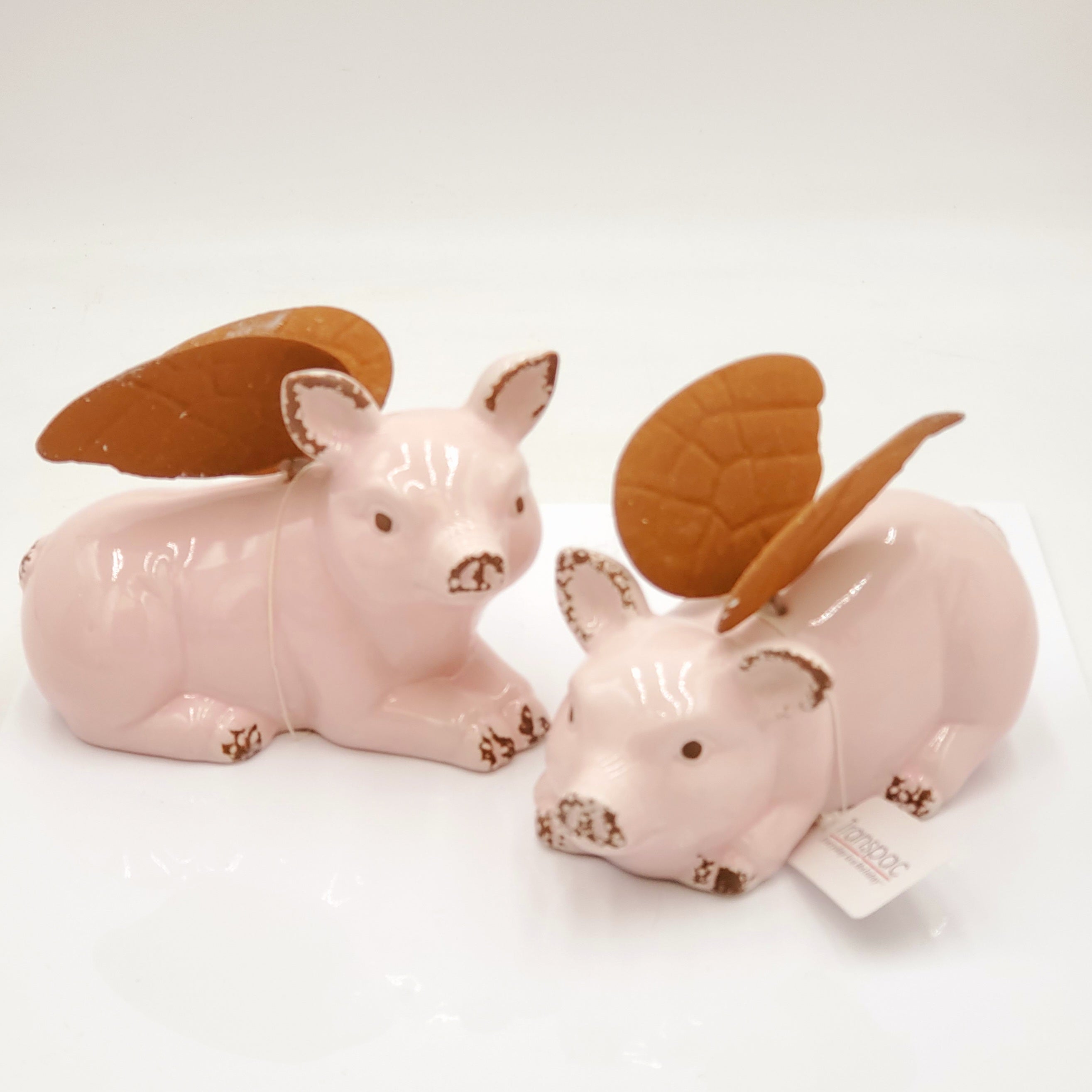 Pig with Wings Figurine