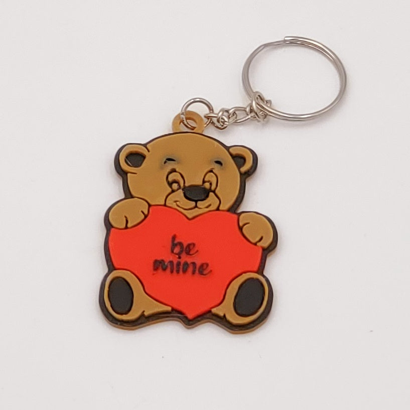 3D Printed Valentine Bear Keychain