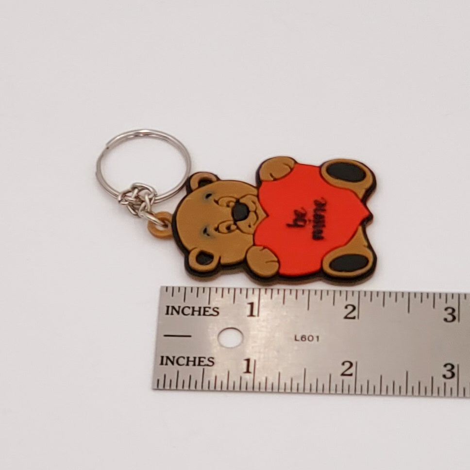 3D Printed Valentine Bear Keychain