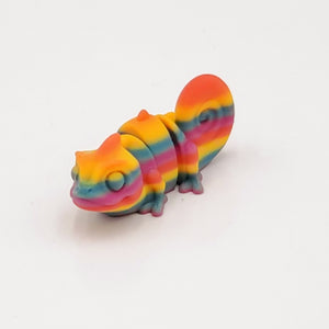 3D Printed Rainbow Chameleon