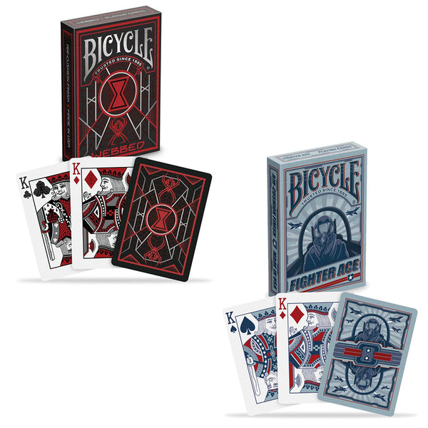 Bicycle fighter ace discount cards