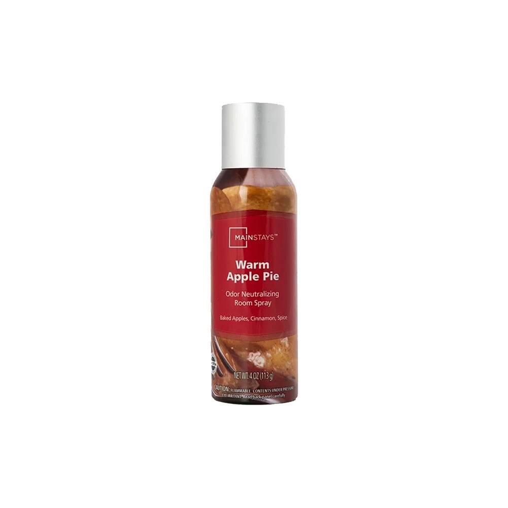 Mainstays Odor Neutralizing Room Spray Warm Apple Pie 4oz