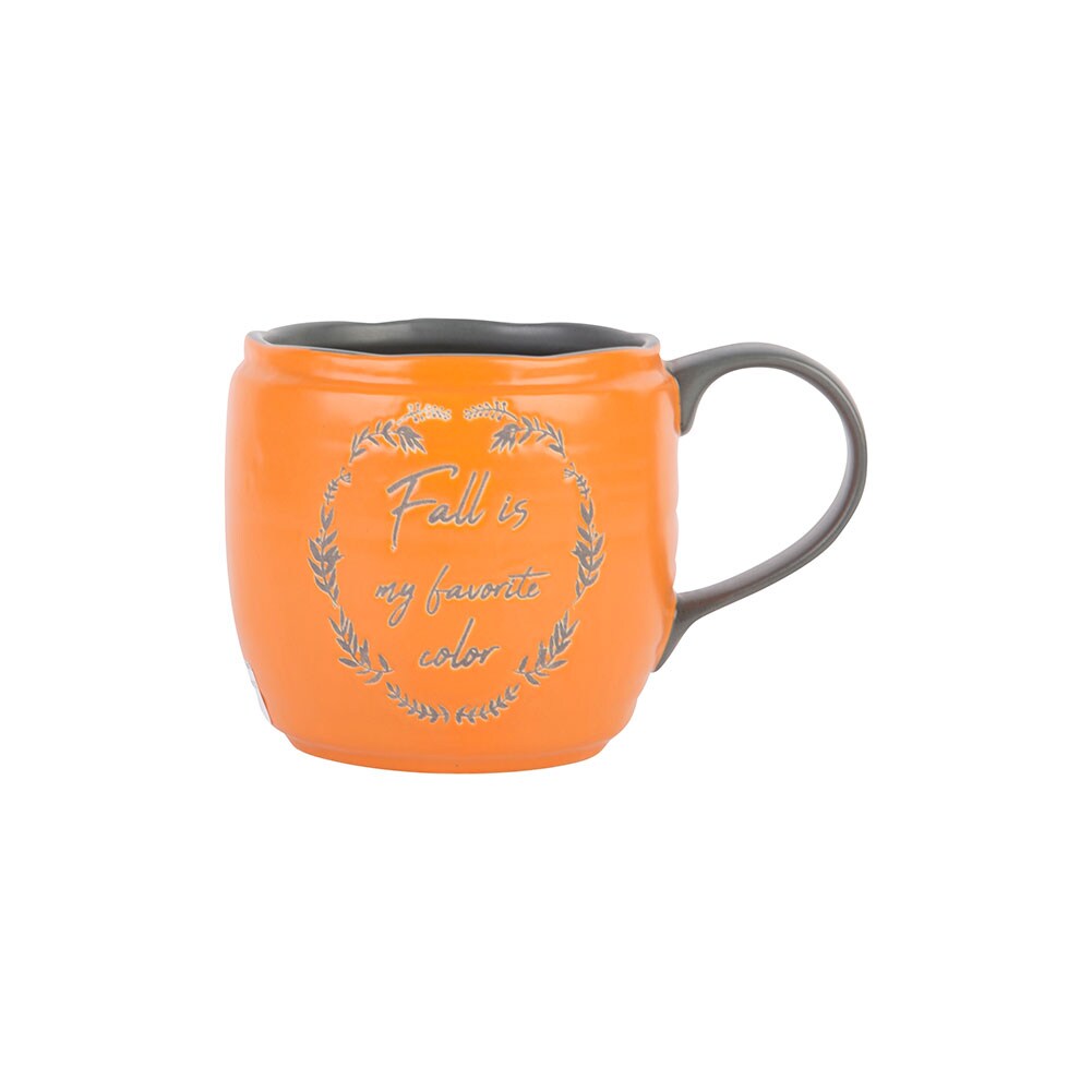 Harvest Mug Orange Fall Is My Favorite Color, Ceramic