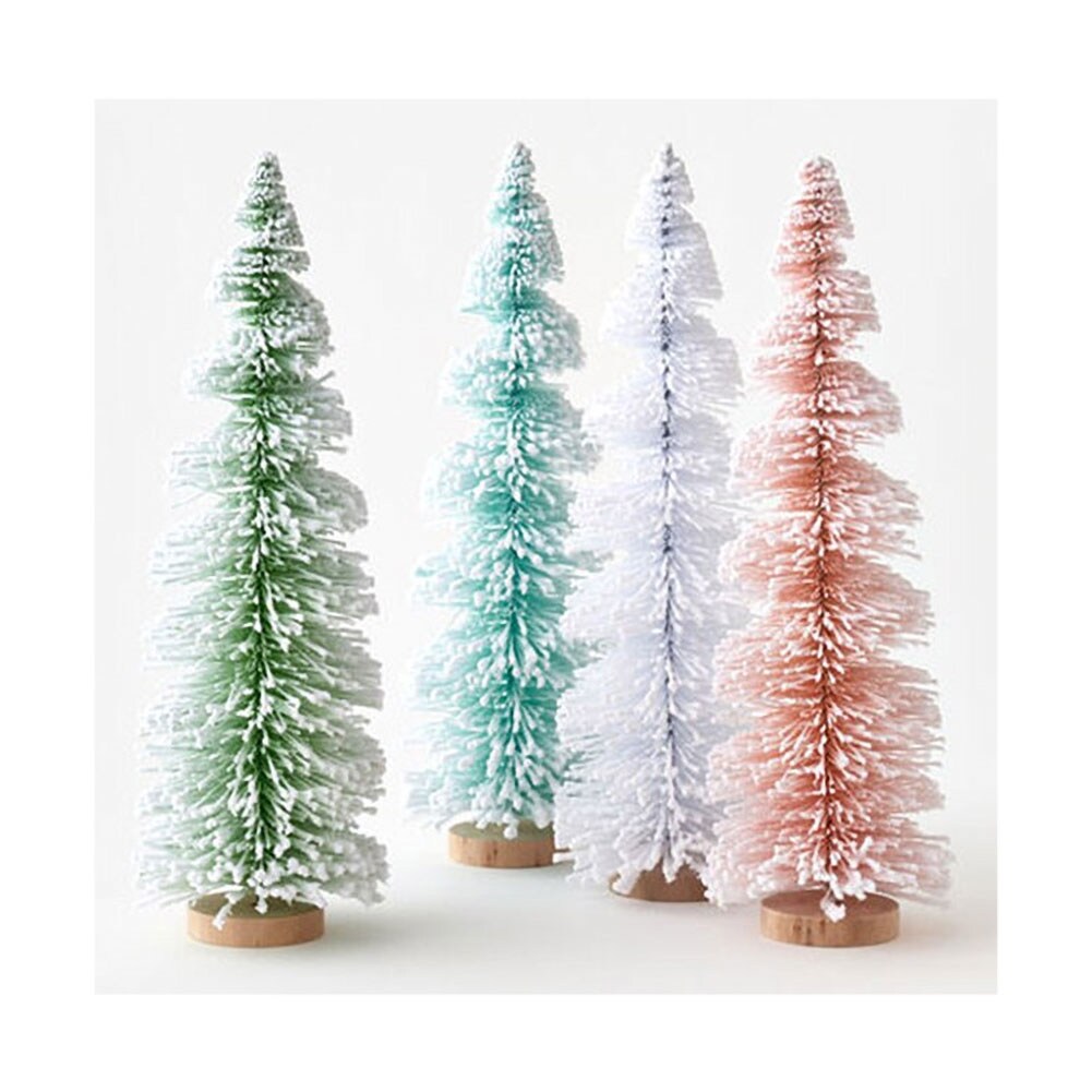 180 Degrees Spiral Sisal Tree 4 Asst Colors, Wood Base,