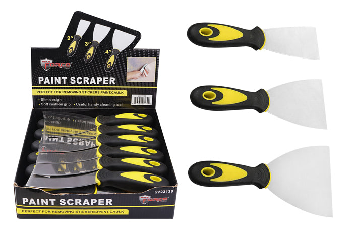 Paint Scraper Assorted Size Blades (2"-4")