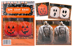 Halloween Themed Leaf Bags (Assorted)