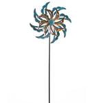 Windmill Stake-Blue/Brown