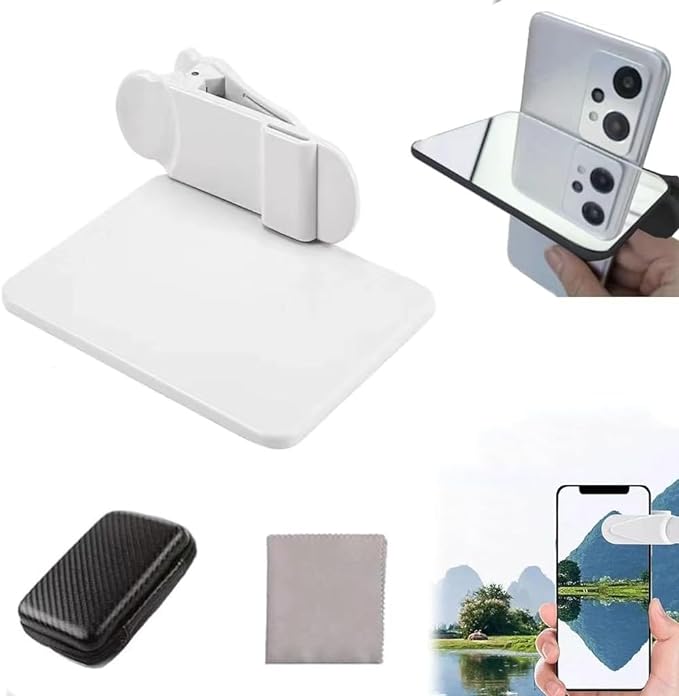 Smartphone Camera Mirror Reflection Clip Kit