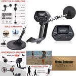 Rohs Metal Detector - Full Size Metal Detecting With LCD Screen
