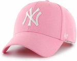 New York Yankees Pink Newborn (Size 0-9 Months) Baseball Cap Hat