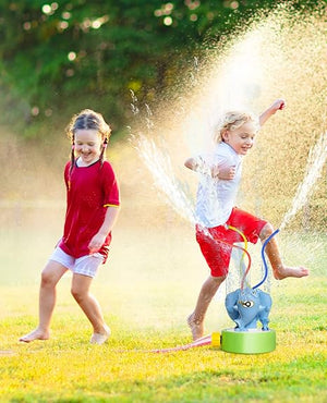 Backyard Fun- Spinning Shark Surprise Sprinkler