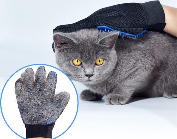 Pet Hair Remover for Furniture, Clothes, Curtains, Mattresses-Comes with a grooming glove!