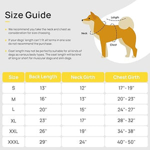 Love's cabin Dog Raincoat with Hoodie，Waterproof Dog Rain Jacket, Lightweight Dog Hooded Slicker Poncho with Reflective Strip (Yellow, Small)