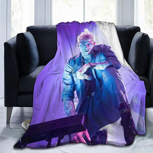 HnnCongc Super Soft Plush Warm Micro-Pile Blanket, Stylish Printed Flannel Blanket, Suitable for Children/Adults