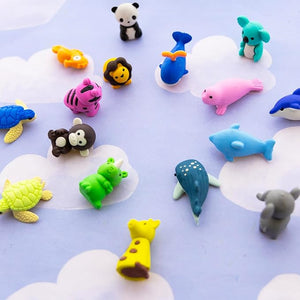 Erasers (Wildlife) (4 PK)