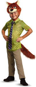 Disney Zootopia Nick Wilde Boys' Costume Size 7-8