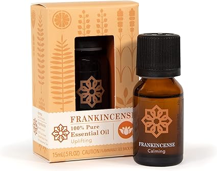 Scentsationals Refreshing Essential Oil Blend - 100% Pure Natural Aromatherapy, Home Oil for Diffuser, Humidifier, Spa Aroma Decor Gift - 15mL Bottle (Frankincense)