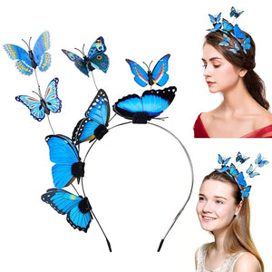 Butterfly Headbands for Women, Hair Hoop Hair Band