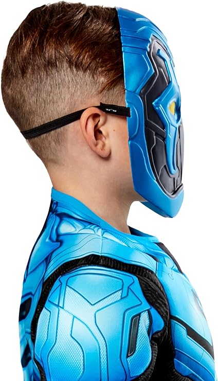 Rubie's Child's DC Blue Beetle Half-Mask Dress-Up, As Shown, One Size