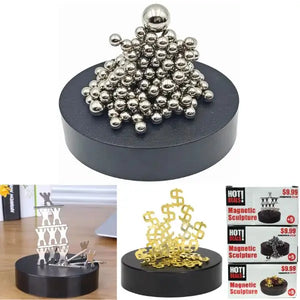 Magnetic Sculpture Sets - Test Your Skill And Patience