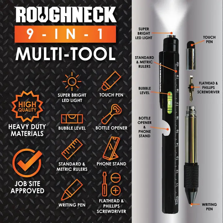 Roughneck 9-in-1 Pen Multi-Tool