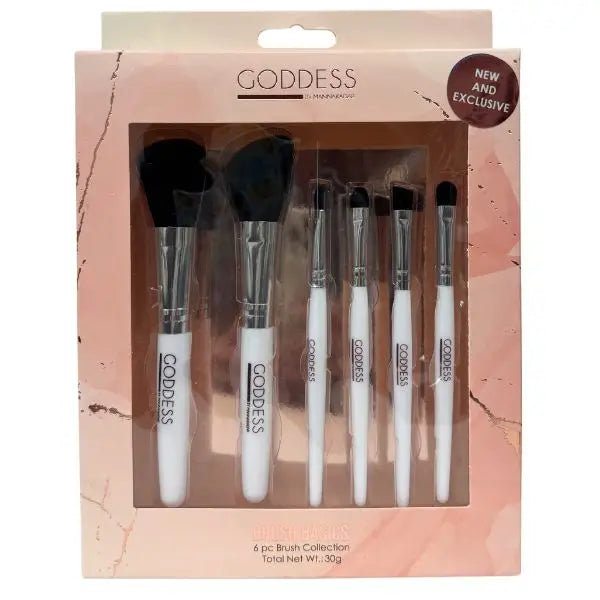 Goddess By Mannakadar - 6PC Brush Collection Set