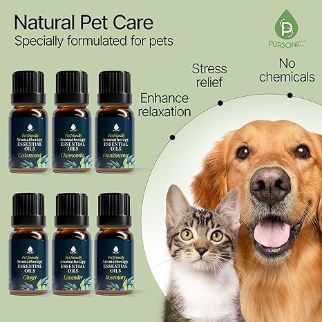 Pet Friendly Essential Oil Collection- 6 Pack