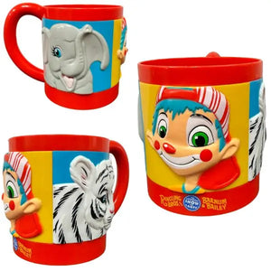 Ringling Brothers Barnum Bailey - 11OZ Plastic Raised Graphic Mugs