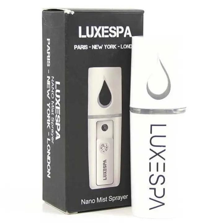 Luxe Spa Beauty Nano Mister Facial Steamer- Black Box Series