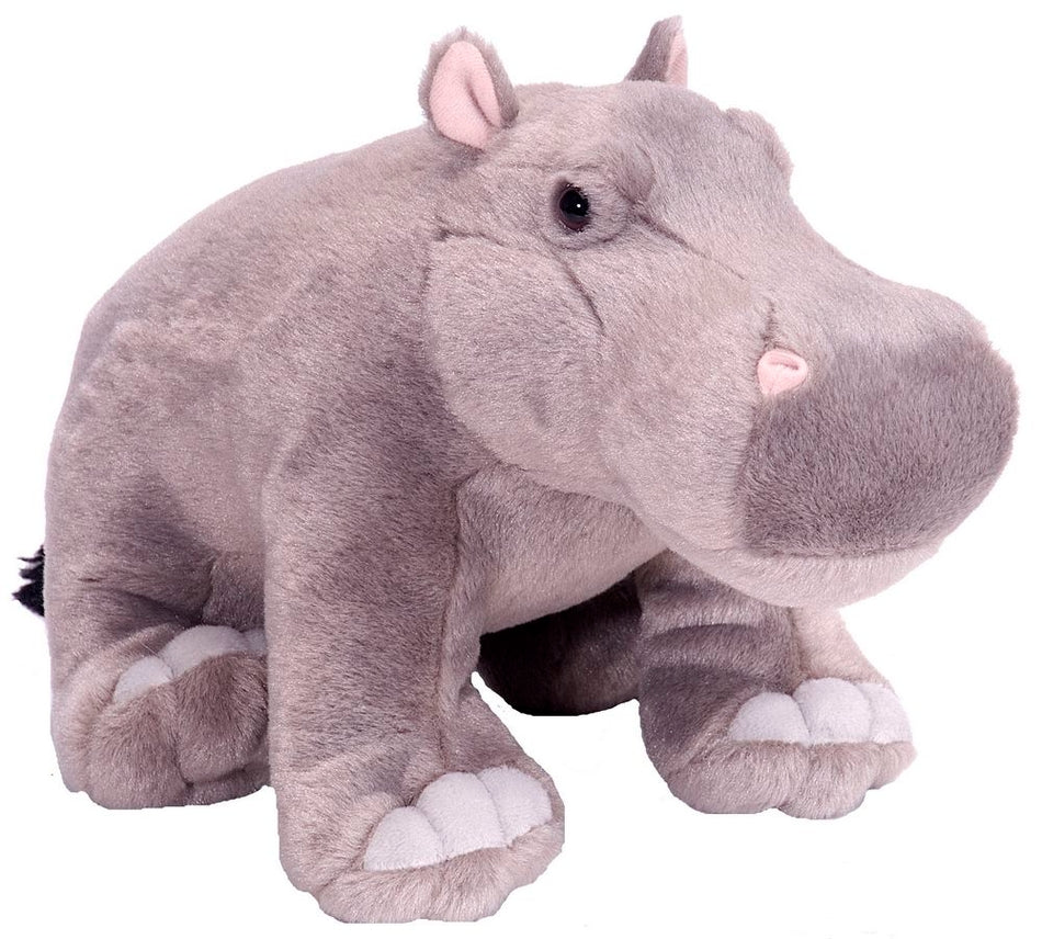 Hippo Stuffed Animal 12"