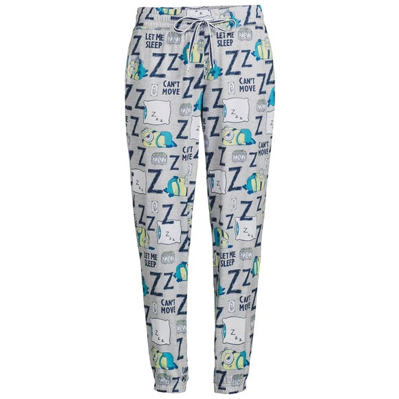 Ladies Minions 2 Themed Sleep Joggers with Pockets