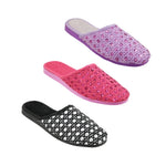 Women's Sparkle Slippers in Assorted Colors Sizes 5-10