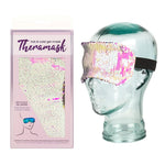 Theramask Hot and Cold Gel Eye Mask with Sequin Cover in Pink