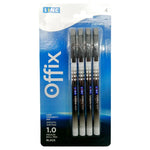 Linc 4 Pack Black Offix Ball Point Pen