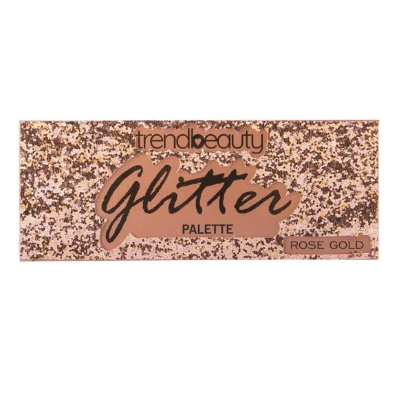 Rose Gold Glitter 10 Color Eyeshadow Palette