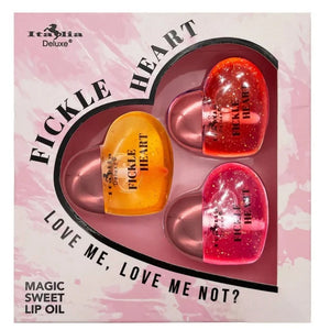 Fickle Heart 3 Piece Lip Oil Set