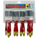 10 Pack Wall Flat Paint Brush Set