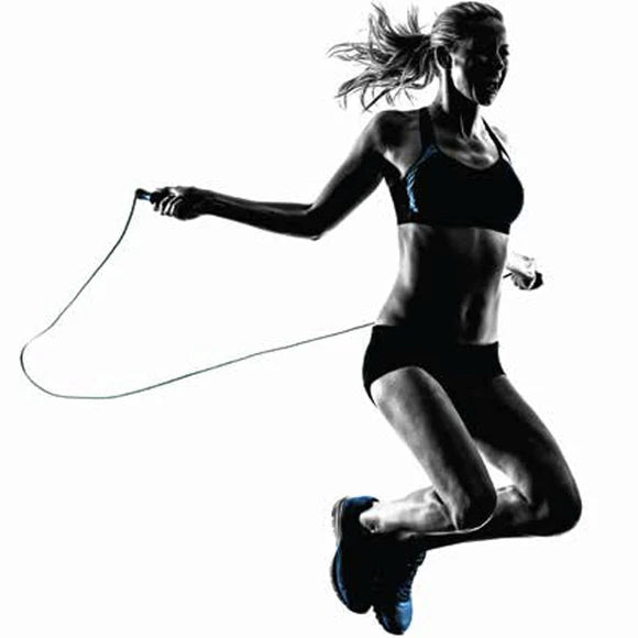 Weighted Jump Rope with Hand Grips