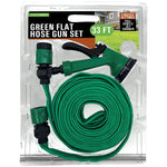 33" Green Flat Hose Gun Set