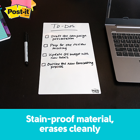 Post-it Super Sticky Dry-Erase Sheets