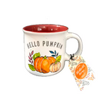 Sheffield Home Hello Pumpkin Ceramic Mug 4.25"Dx3.5"H